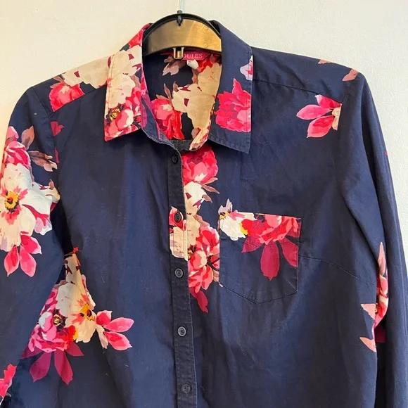 Joules floral shirt exc con size 12 - Picture 2 of 13